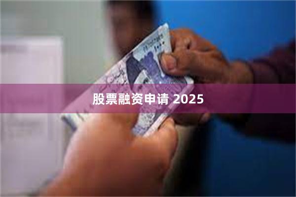 股票融资申请 2025
