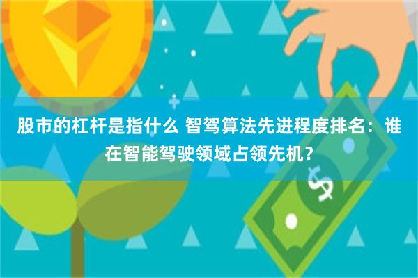 股市的杠杆是指什么 智驾算法先进程度排名：谁在智能驾驶领域占领先机？